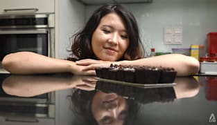 Broken by years of parental pressure, depression and grief, she's learning to heal – one batch of brownies at a time