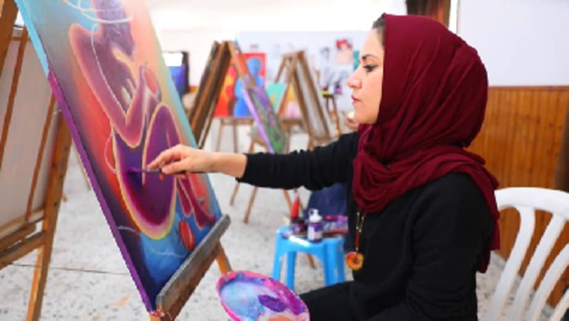 Studio khas ‘Gaza Atelier’ beri ruang bagi wanita Gaza berkarya