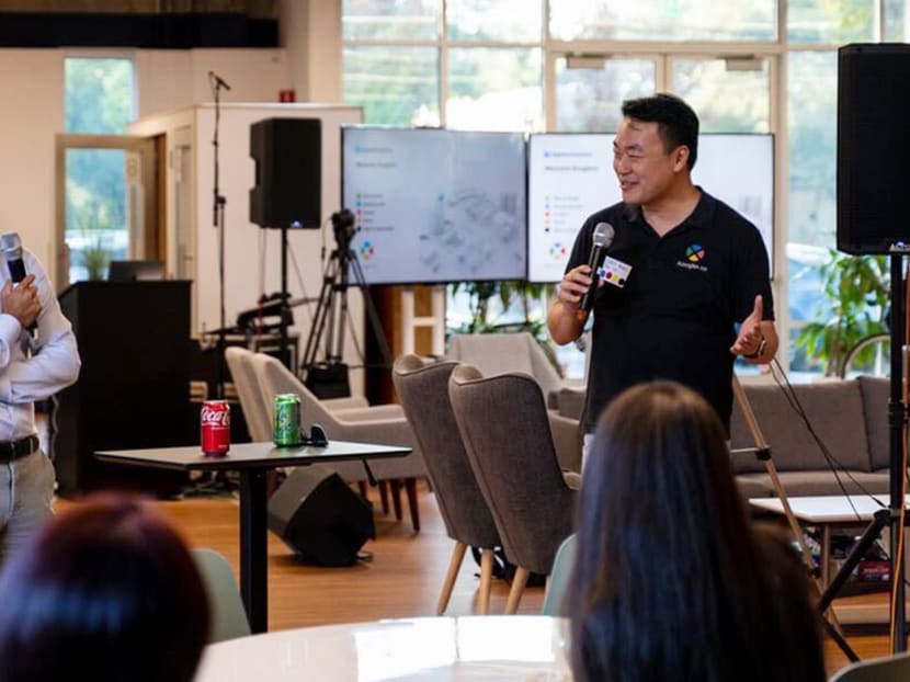 Xoogler founder Christopher Fong at an event in California in the United States in August 2022. Xoogler founder Christopher Fong at an event in California in the United States in August 2022.