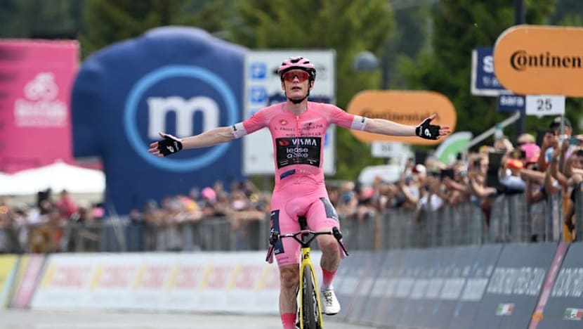 Vingegaard clinches solo victory in Giro stage 20 to consolidate overall lead