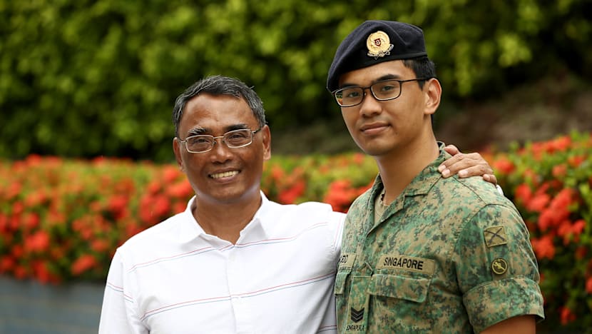 40 years apart, father and son wind up in same army unit