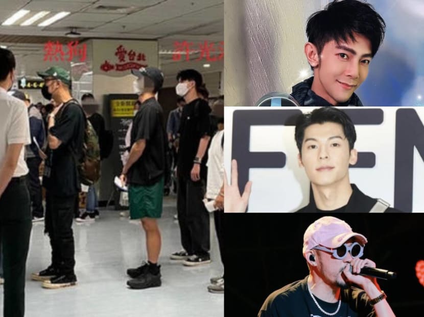 This pic of three Taiwanese stars pretending not to know each other at the airport is so relatable