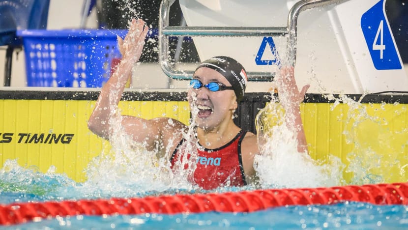 Singapore's Quah Jing Wen shatters SEA Games record to win 200m butterfly gold Singapore's Quah Jing Wen shatters SEA Games record to win 200m butterfly gold