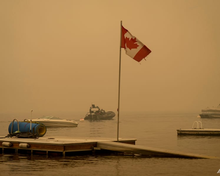 Some wildfire evacuations end in British Columbia, but fire threatens community farther north