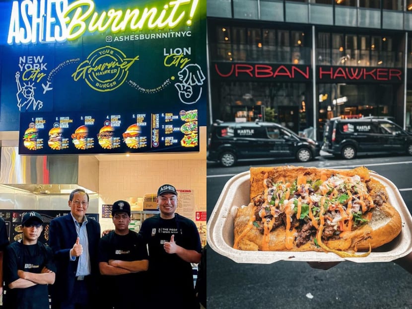 Singapore hawker burger chain Ashes Burnnit closes New York outlet at Urban Hawker food centre