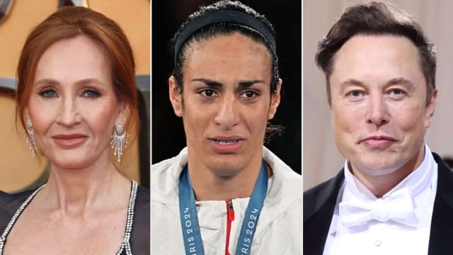质疑2024巴黎奥运拳击冠军的性别　J.K. Rowling、Elon Musk被控煽动仇恨情绪