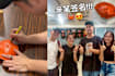 Chinese Actors Sign Autographs On Chilli Crab Shell After Dining At Toa Payoh Seafood Restaurant