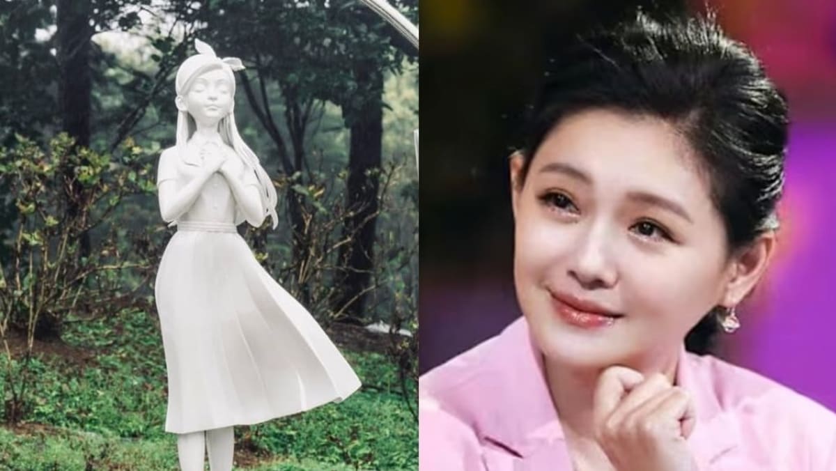 Taiwanese actress Barbie Hsu’s memorial statue unveiled as family and friends mark first death anniversary