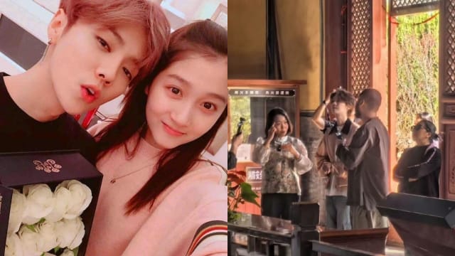 鹿晗、关晓彤前后现身寺庙，难道没分手？粉丝有说法