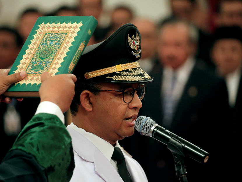 The decision by Jakarta Governor Anies Baswedan to set up a new anti-graft agency provocatively with the same acronym as the national counter corruption agency has baffled observers, says the author. Photo: Reuters