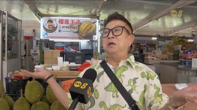 前线追踪 | 辉哥也光顾的榴梿档 名种小榴梿只卖五毛