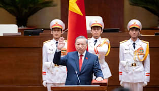 Vietnam's top leader To Lam arrives in China for first state visit