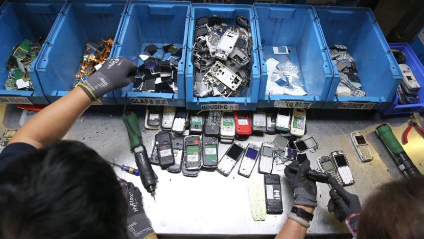 Only 6 per cent of domestic e-waste ends up in recycling bins: NEA study