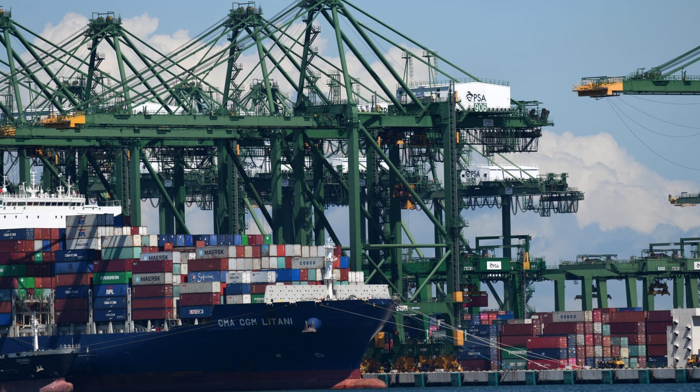 我国7月非石油国内出口年比萎缩4.6%