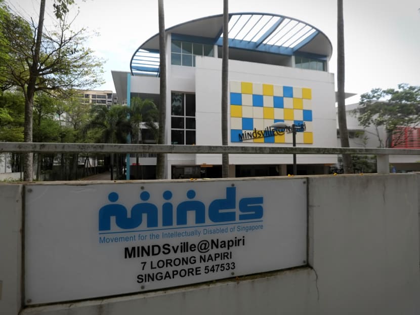 A view of Mindsville@Napiri housing facility in Hougang for people with intellectual disability.