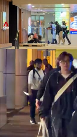 Hong Kong police shoot and kill knife-wielding man in shopping mall