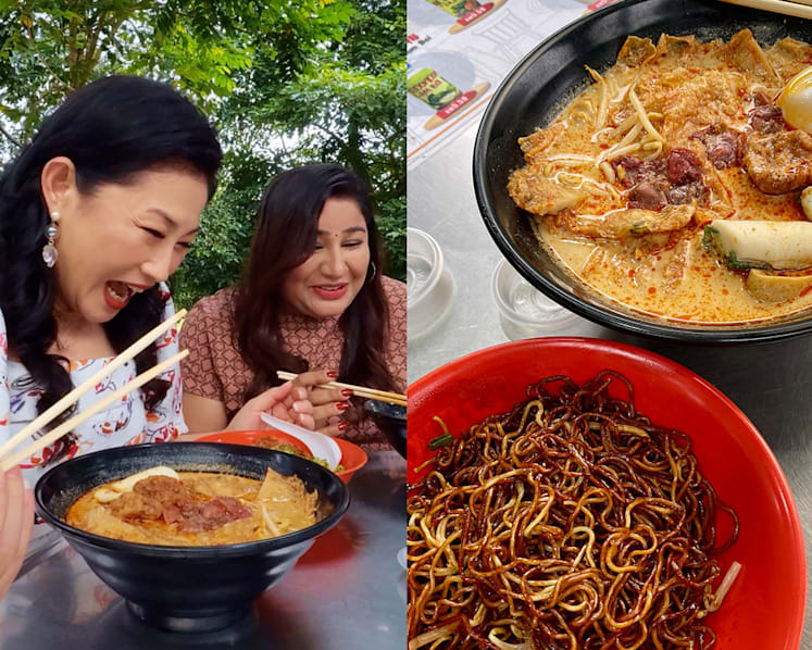 Makan Kakis in JB: Foon Yew Laksa yong tau foo, Siti Sweet pisang goreng