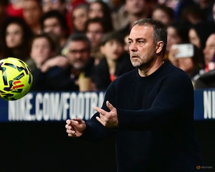 Flick blasts refereeing as Simeone shrugs off controversy in Barca home defeat