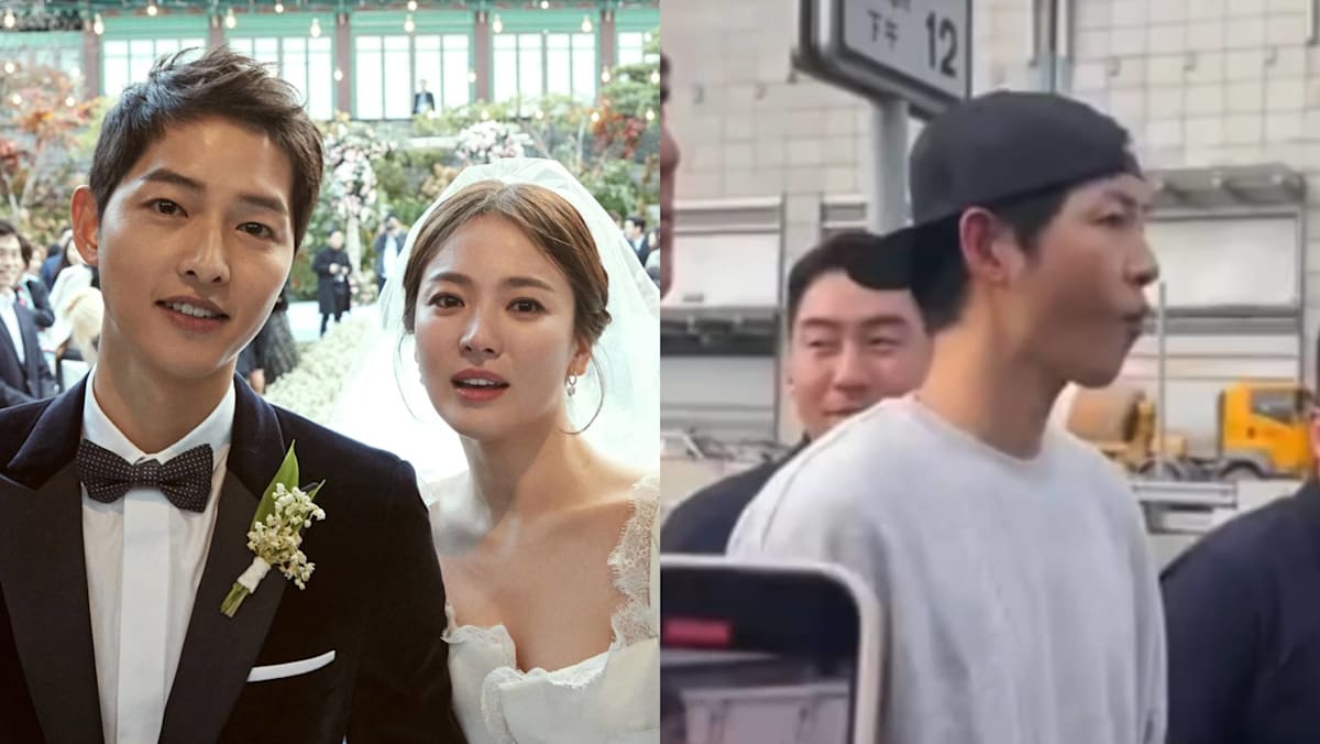 Song Joong Ki's Expression Changes When Woman Refers To Him As Song Hye Kyo's Ex-Husband In Viral Clip