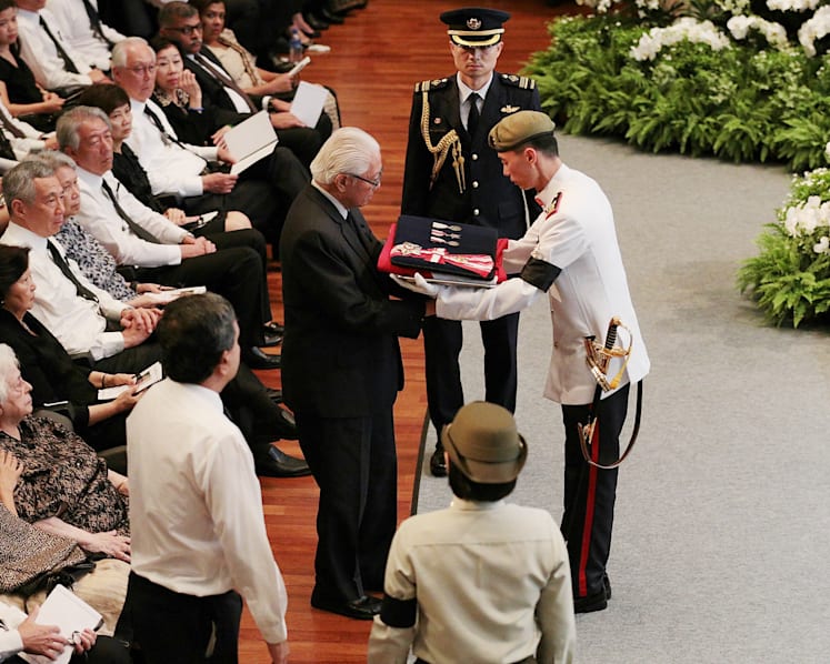 ‘Never give up’ a credo Nathan lived by: PM Lee