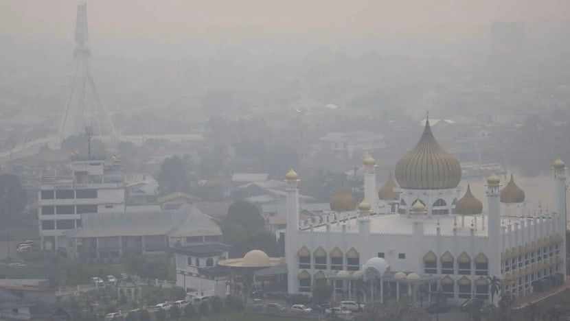Four areas in Sarawak record 'hazardous' air quality; East Malaysian state prepares for possible haze emergency