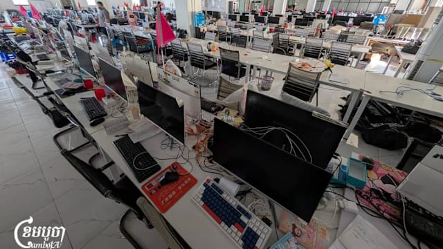 涉闯遭查封电诈园区盗证物 柬副警长等30多名警宪被捕