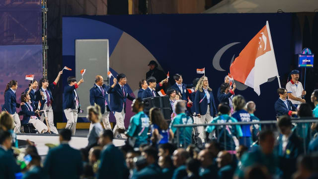 我国团队巴黎残奥登场 黄循财为选手隔空打气
