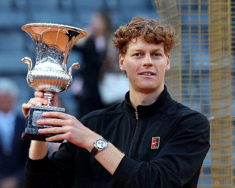 Sinner wins Italian Open to complete Masters collection