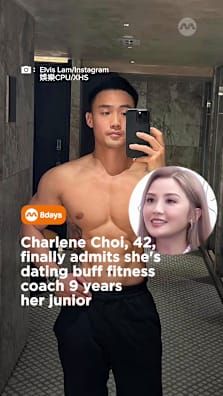 You heard her — no more "rumoured boyfriend", just "boyfriend" 🥰 #8dayssg #8dayssgasianent #fitness #coach #boyfriend 
