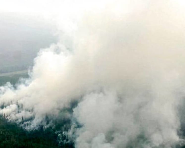 Wildfires blaze in Siberia, Russian Far East
