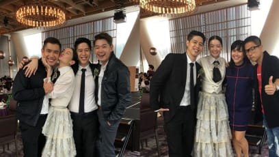 Here's The Story Behind Sheila Sim's Very Cool Chanel Wedding Gown
