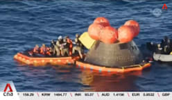 Artemis II astronauts return from moon with splashdown in Pacific off San Diego coast