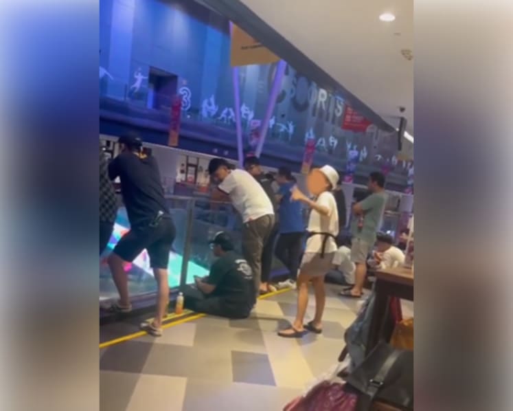 Police investigating case of woman caught on video verbally abusing 2 men with racist remarks at Our Tampines Hub