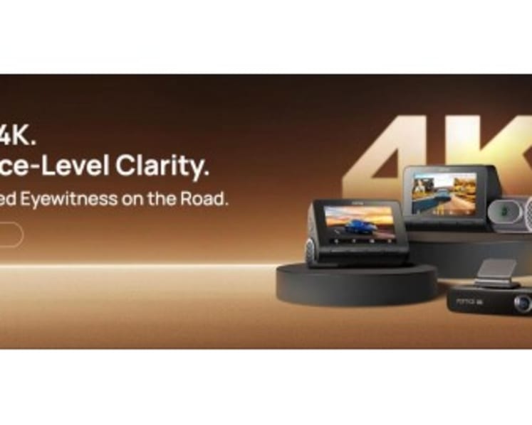 70mai Launches 4K Dash Cam Series: True 4K Provides Evidence-Level Clarity