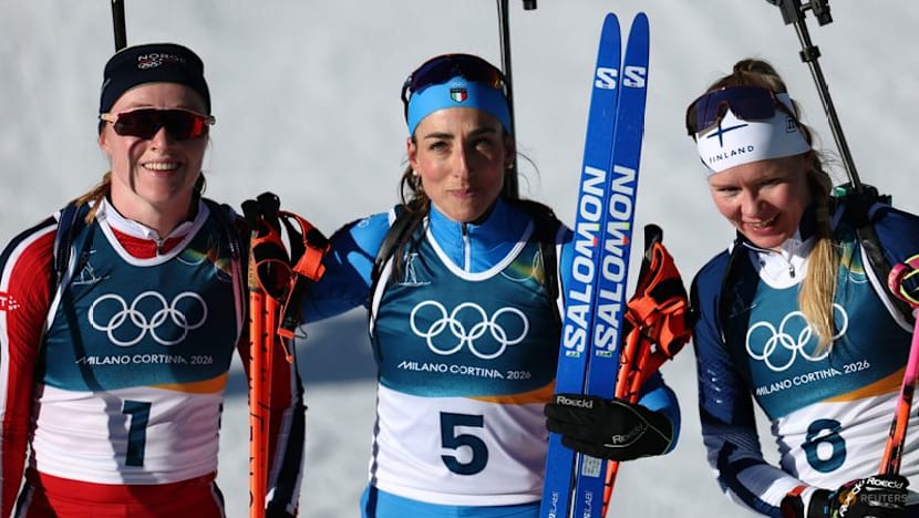Biathlon-Golden girl Vittozzi gives Italian fans their precious historic moment
