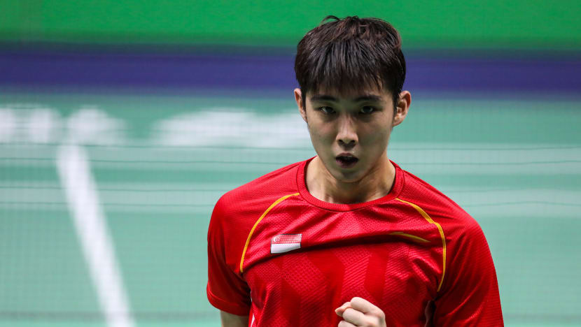 Singapore’s Loh Kean Yew stuns world number one Viktor Axelsen at World Championships