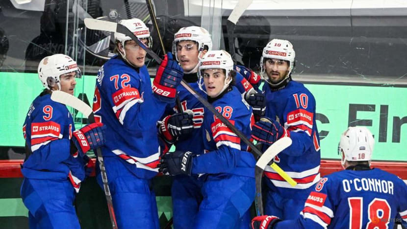 Ice hockey-Versatility key as US chase elusive world gold
