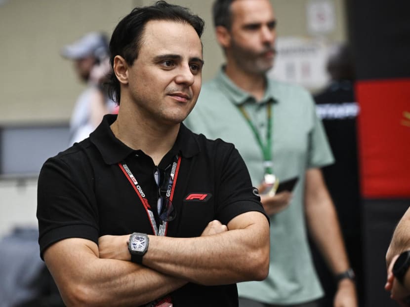 Former Brazilian driver Felipe Massa is seen in the paddock during the first day of the Formula One Brazil Grand Prix at the Autodromo Jose Carlos Pace, better known as Interlagos, in Sao Paulo, Brazil, on Nov 10, 2022. Former Brazilian driver Felipe Massa is seen in the paddock during the first day of the Formula One Brazil Grand Prix at the Autodromo Jose Carlos Pace, better known as Interlagos, in Sao Paulo, Brazil, on Nov 10, 2022.