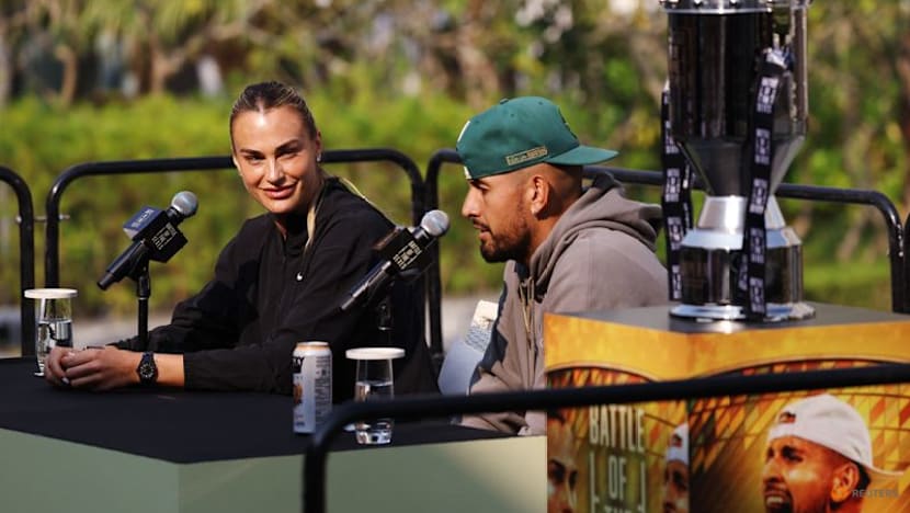 Sabalenka, Kyrgios relishing 'Battle of the Sexes' challenge