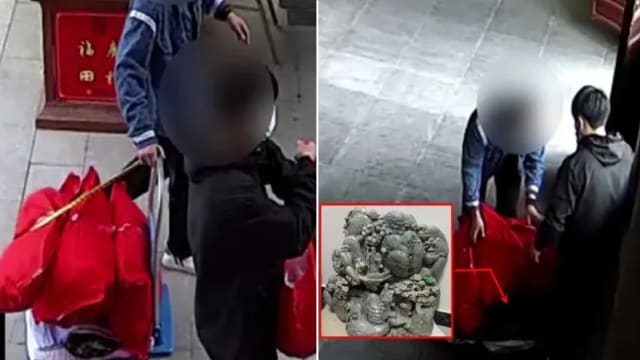 男子入寺偷玉石 被捕后竟辩称与佛“结缘”不算行窃