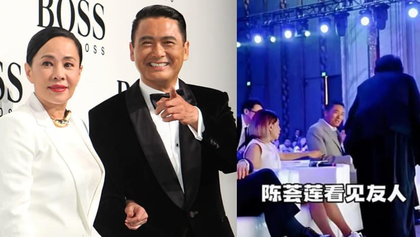 One Subtle Gesture From Chow Yun Fat’s Singaporean Wife Has Netizens Calling Her A Good Wife