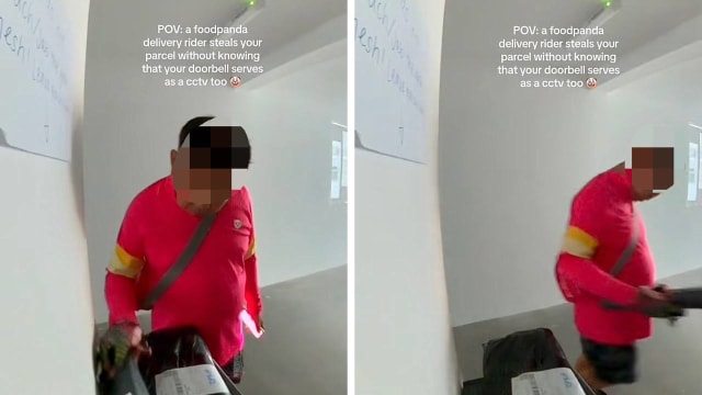 送餐员涉偷走门外包裹 公司：已终止送餐员账号 