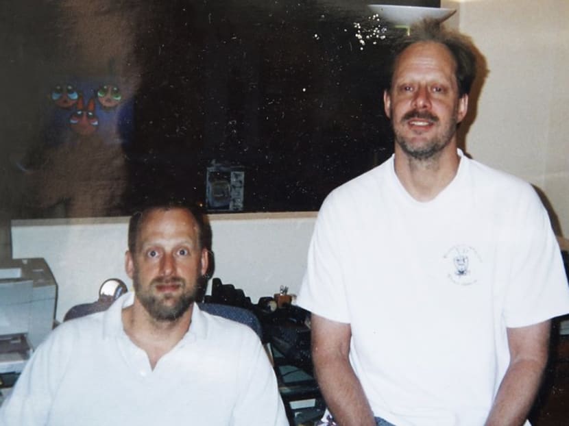 Stephen Paddock (right) opened fire on the Route 91 Harvest Festival on Sunday, Oct 1. Photo: AP