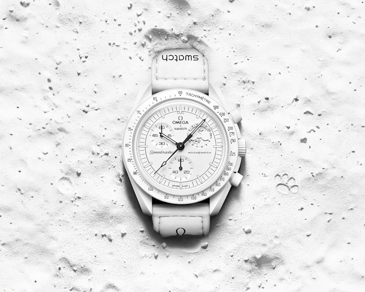 An all-white Snoopy MoonSwatch has landed – here’s everything you need to know 