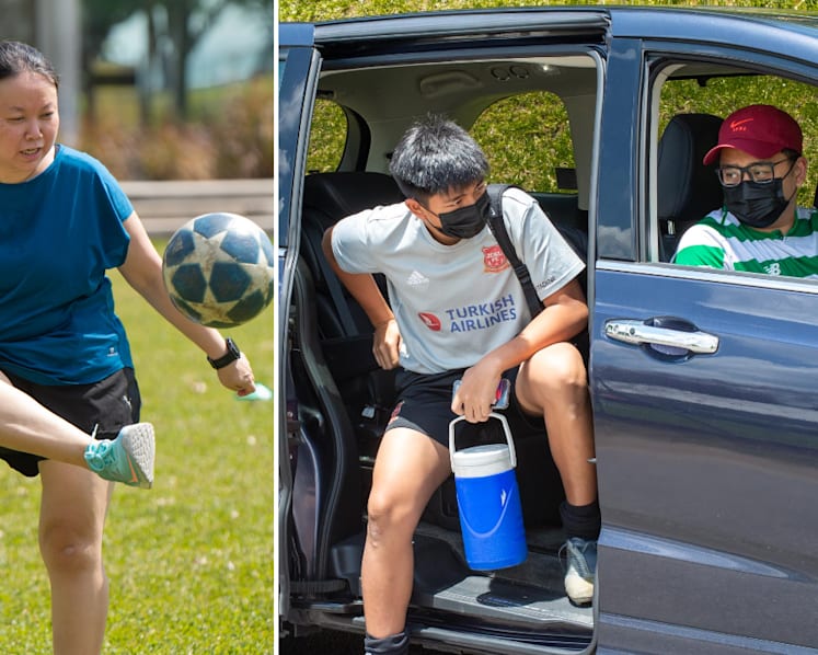 Working two jobs, sacrificing career: These parents go all out to support their children’s football dreams