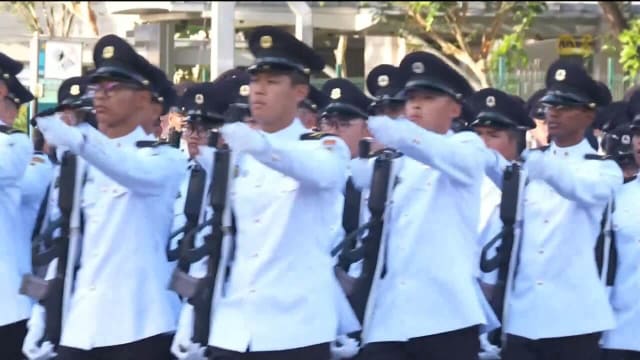 国庆检阅礼迎多支新队伍 民防部队首次加入仪仗队