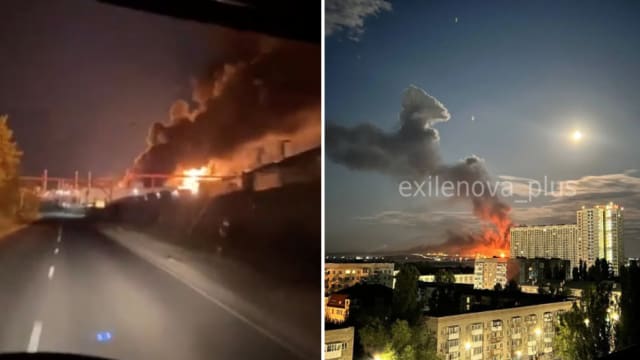 俄连夜无人机炮击乌克兰 乌军回击摧毁俄炼油设施