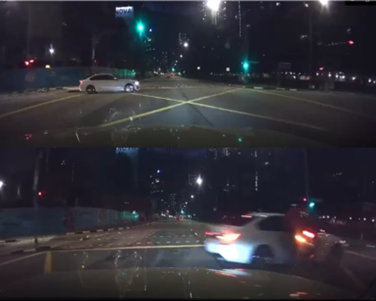 Driver thought lights had turned green and drove into motorcyclist, causing fractures