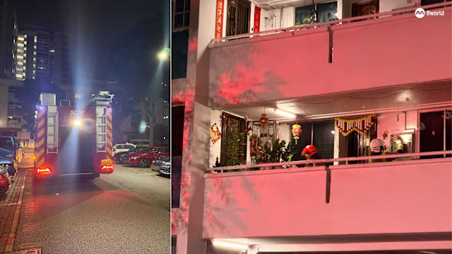 武吉巴督西组屋单位疑无人看管炉火酿火灾 幸无人受伤