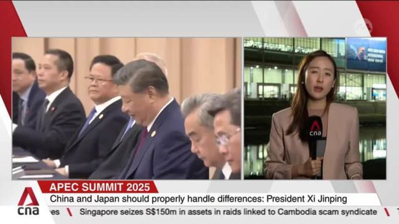 Chinese President Xi holds first formal talks with Japan's new PM Takaichi  Chinese President Xi holds first formal talks with Japan's new PM Takaichi